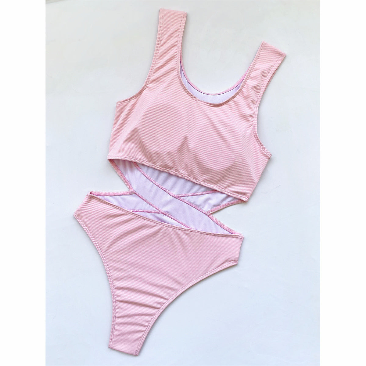 One Piece Swimsuit Solid Swimwear Thong Bandage Bathing Suit Monokini Bathing Suit Beachwear The Clothing Company Sydney