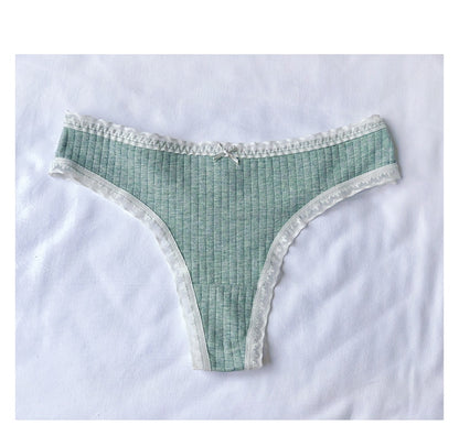 Lace Thong Women Lace Low Waist Panties Sexy Underwear Ladies Briefs Women's Lingerie The Clothing Company Sydney