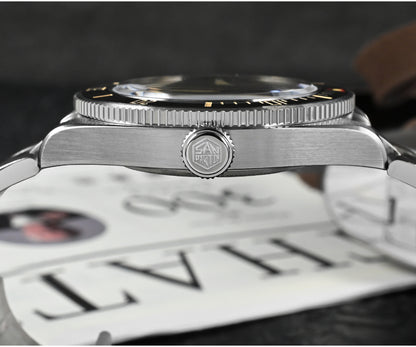 San Martin Luxury Men's Ladies Unisex 40mm Diver BB58 Vintage Automatic Business Wristwatche End Links Sapphire 20 Bar Watch The Clothing Company Sydney