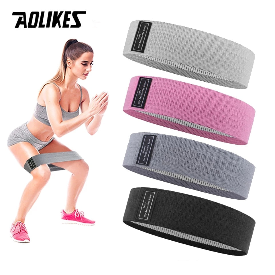 Durable Circle Band Yoga Anti-slip Gym Fitness Rubber Band Exercise Braided Elastic Band Hip Lifting Resistance Band The Clothing Company Sydney
