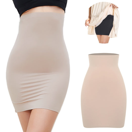 High Waist Tummy Control Slips Woman Seamless Half Slip Underwear Shapewear Body Shaper Underdress Petticoat Shapers The Clothing Company Sydney