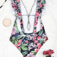 Ruffle One Piece Swimsuit Swimwear Female High Cut Brazilian Bather Monokini Bathing Suit Beachwear The Clothing Company Sydney