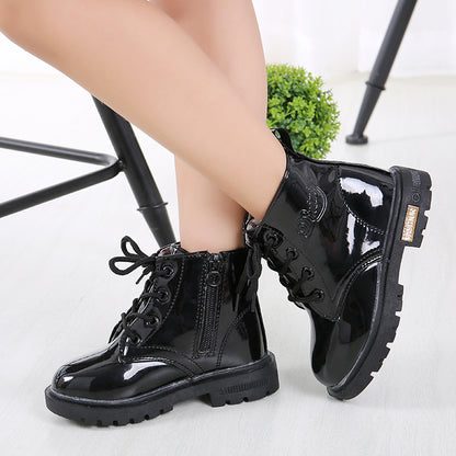 Children Shoes Snow Boots for Kids Boys Girls PU Leather Winter Shoes The Clothing Company Sydney
