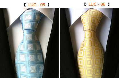 8cm Men's Tie Silk Plaids Floral Luxury Necktie Striped Ties For Men Business Formal Wedding Accessories Tie The Clothing Company Sydney