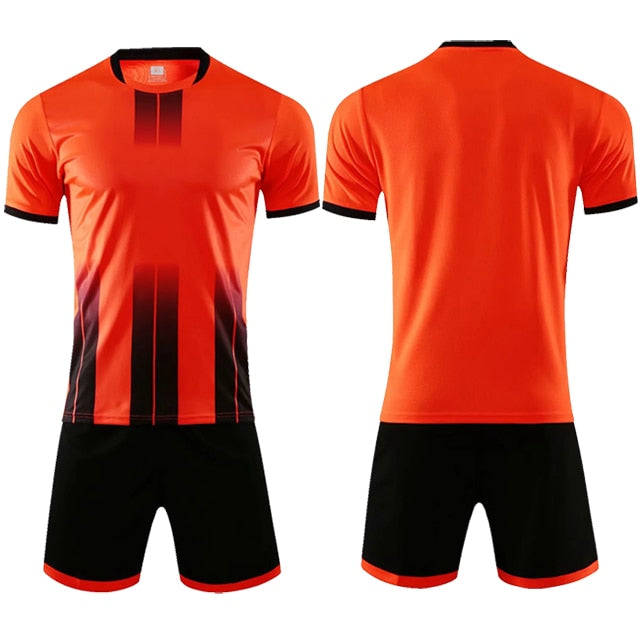 2 piece Football Men's Kids Boys Girls Women'sSoccer Jerseys Shorts Set Football Kit Training Team Uniforms Set The Clothing Company Sydney