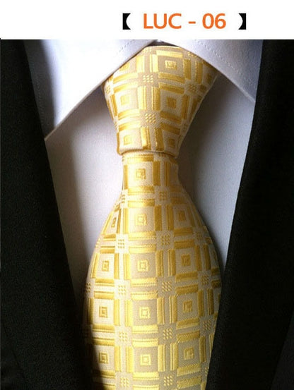 8cm Men's Tie Silk Plaids Floral Luxury Necktie Striped Ties For Men Business Formal Wedding Accessories Tie The Clothing Company Sydney