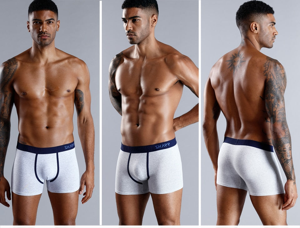 4 Pack Set Men's Boxer Shorts Soft Boxers Panties Underpants Male Cotton Trunks Underwear Boxershorts The Clothing Company Sydney