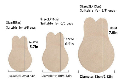 Invisible Bra Push Up Silicone Bra for Wedding Sticky Bra Reusable with Transparent Straps Backless Bralette Lingerie Top Plus The Clothing Company Sydney