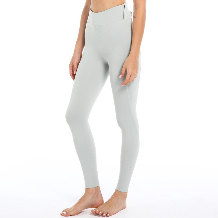 High Elastic Band High Waist Yoga Leggings Fitness Tights Trousers Trousers Cycling Reflective Sports Running Pants The Clothing Company Sydney