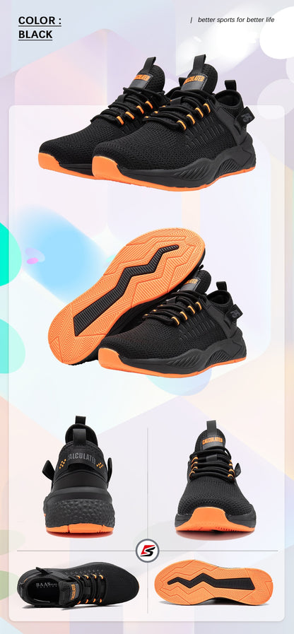 Men Running Shoes Non-slip Shock Absorption Sneaker Lightweight Tennis Shoe Breathable Casual Shoes The Clothing Company Sydney