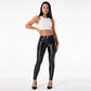 Melody Black Pleather Pants Womens Heat Fleece Lined Leggings Pu Skinny Push Up Trousers The Clothing Company Sydney