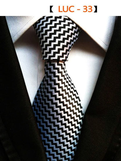 8cm Men's Tie Silk Plaids Floral Luxury Necktie Striped Ties For Men Business Formal Wedding Accessories Tie The Clothing Company Sydney