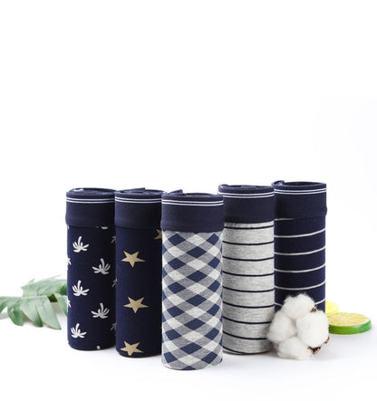 5 Packk Men's Underwear Cotton Boxer Underpants Comfortable Breathable Panties Underwear Boxing Boxershorts The Clothing Company Sydney