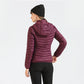 Winter Women Thin Padded Puffer Jacket Coat Short Parka Outdoor Warm Clothing Portable Ultralight  Outerwear The Clothing Company Sydney