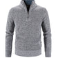 Winter Men's Fleece Thicker Sweater Half Zipper Turtleneck Warm Pullover Quality Male Slim Knitted Sweaters The Clothing Company Sydney