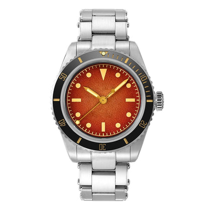 San Martin Men's 38mm Diver 6200 Retro Water Ghost Luxury Sapphire NH35 Automatic Mechanical Vintage 20Bar Luminous Watch Clothing Company Sydney