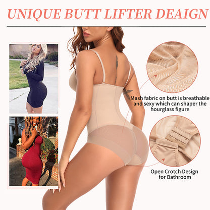Shapewear Bodysuit for Women Tummy Control Butt Lifter Panties Waist Trainer Stomach Body Shaper Underwear Girdles The Clothing Company Sydney