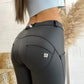 Melody Black Pleather Pants Womens Heat Fleece Lined Leggings Pu Skinny Push Up Trousers The Clothing Company Sydney