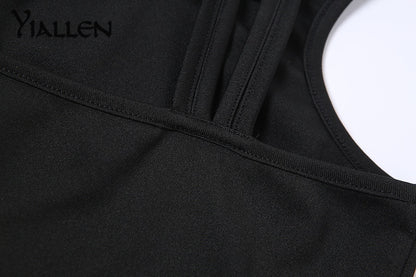 Autumn Fashion Casual Slim Solid Removable Sleeves Halter T Shirt For Women's New Streetwear Wild Basic Top The Clothing Company Sydney