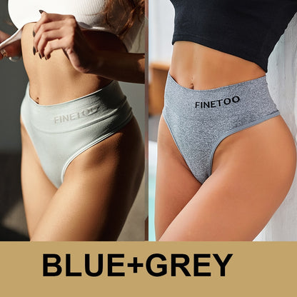 2 Pack Bodyshaper Panties Underwear High Waist Panties Lingerie G-String Underpants Solid Color Pantys Sports Briefs The Clothing Company Sydney