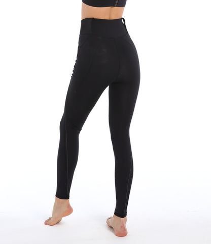 High Elastic Band High Waist Yoga Leggings Fitness Tights Trousers Trousers Cycling Reflective Sports Running Pants The Clothing Company Sydney