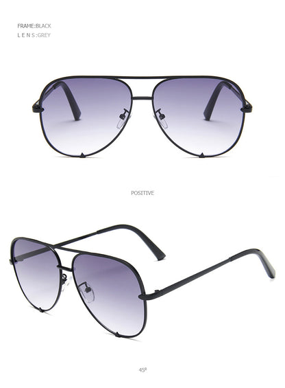 Classic Metal Aviation Sunglasses Women Fashion Alloy Pilot Sun Glasses Men Gradient Lens Driving Shades Ladies UV400 The Clothing Company Sydney