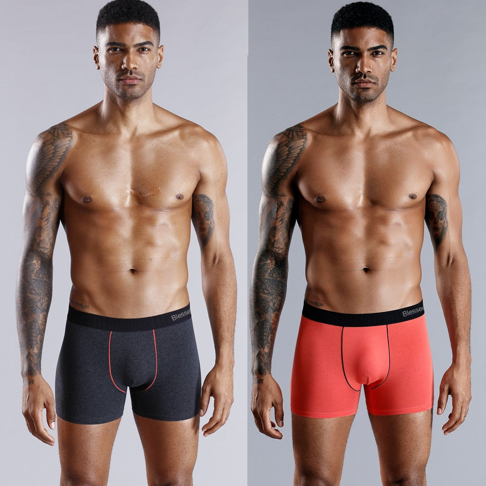 4 Pack Set Men's Boxer Shorts Soft Boxers Panties Underpants Male Cotton Trunks Underwear Boxershorts The Clothing Company Sydney