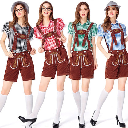 Ladies Okotberfest Costume Lederhosen Suspender Germany Bavaria Traditional Festival Beer Party Fantasy Fancy Dress The Clothing Company Sydney