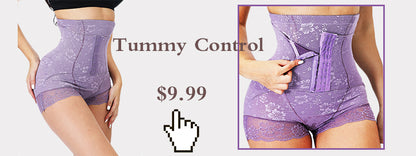 Shaper Panties Lace Shapers Body Shaper with Zipper Double Control Panties Shapewear Lace Waist Trainer The Clothing Company Sydney