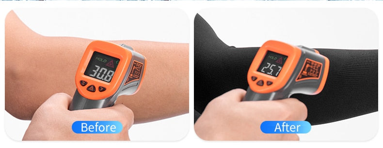 Ice Fabric Running Arm Warmers UV Protect Arm Sleeves Basketball Camping Riding Cycling Outdoors Sports Wear Protective Gear The Clothing Company Sydney