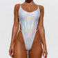 High Leg cut One Piece Swimsuit Thong Swimwear Women Trikini Backless Monokini Brazilian Bathing Suit Swim wear The Clothing Company Sydney