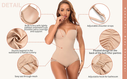 Women Waist Trainer Bodysuit Full Body Shaper Seamless Shapewear Jumpsuits Tummy Control Underwear Butt Lifter Corset The Clothing Company Sydney