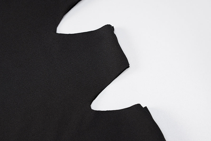 Cryptographic Cut Out Backless Halter Maxi Dress Bodycon Fashion Outfits Long Dresses Elegant Club Party Dress The Clothing Company Sydney