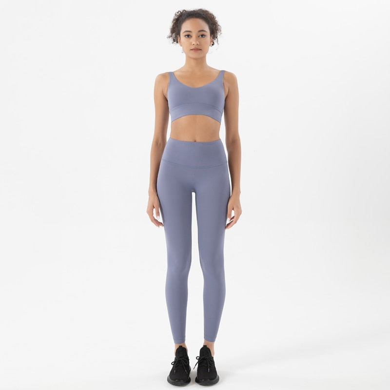 2 Piece/set Tracksuits  Ladies Yoga Set Sports Suit Lounge Wear Crop Tops Leggings 14 colors Clothing Company Sydney