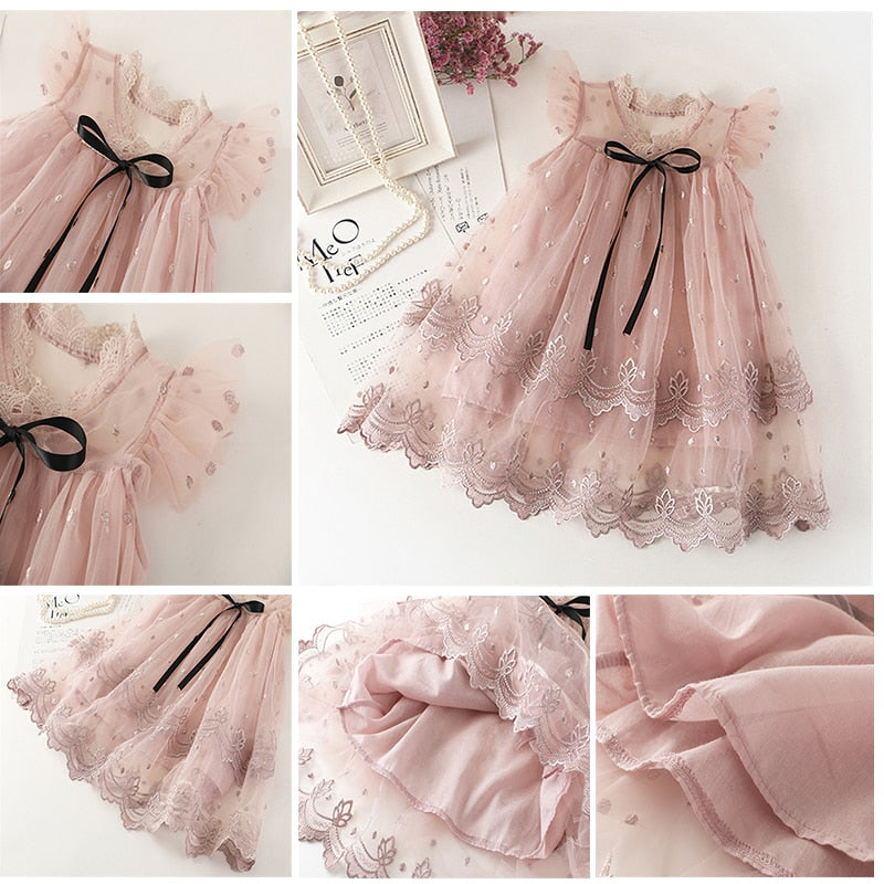 Princess Children Clothing Summer Party Tutu Kids Dresses for Girls Toddler Casual Dresses The Clothing Company Sydney