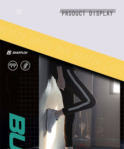 Brand Lace-up Shoes Non-Slip Wear-Resistant Soft Running Shoes Tennis Big Size Breathable Sports Sneakers For Women The Clothing Company Sydney