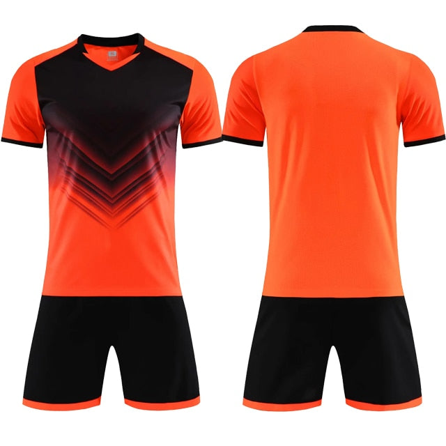 2 piece Football Men's Kids Boys Girls Women'sSoccer Jerseys Shorts Set Football Kit Training Team Uniforms Set The Clothing Company Sydney