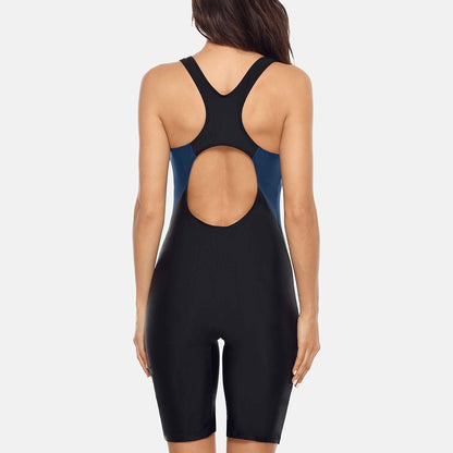 Women‘s One Piece Pro Sports Swimwear Athlete Sports Swimsuit Boyleg Beach Wear Colorblock Racerback Bathing Suits The Clothing Company Sydney