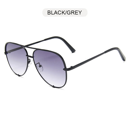 Classic Metal Aviation Sunglasses Women Fashion Alloy Pilot Sun Glasses Men Gradient Lens Driving Shades Ladies UV400 The Clothing Company Sydney