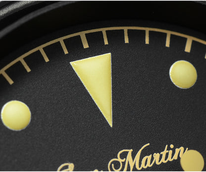 San Martin Men's 38mm Diver 6200 Retro Water Ghost Luxury Sapphire NH35 Automatic Mechanical Vintage 20Bar Luminous Watch Clothing Company Sydney