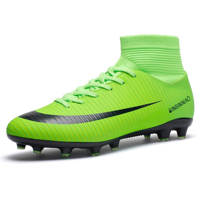 Outdoor Men Women Girls Boys Soccer Shoes Football Boots High Ankle Kids Cleats Training Sport Sneakers The Clothing Company Sydney