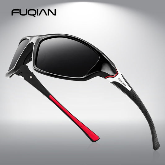 Sports Polarized Sunglasses For Men and Women Fashion Plastic Outdoor Sun Glasses Black Shades Goggle UV400 The Clothing Company Sydney