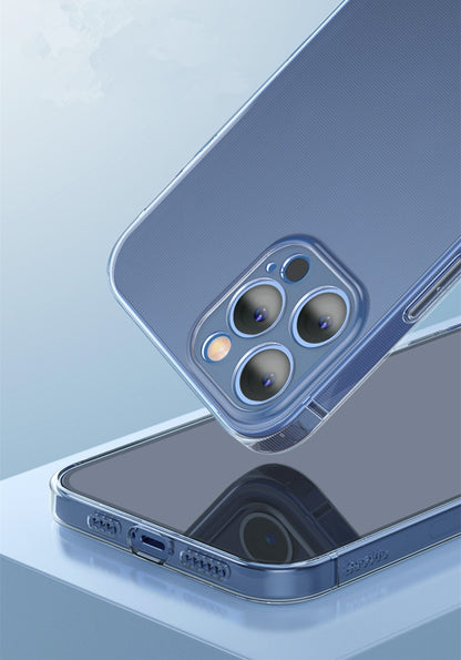 Phone Case For iPhone 12 11 13 Pro Max Mini Back Case Full Lens Protection Cover For iPhone 14 13 Transparent Case Cover The Clothing Company Sydney