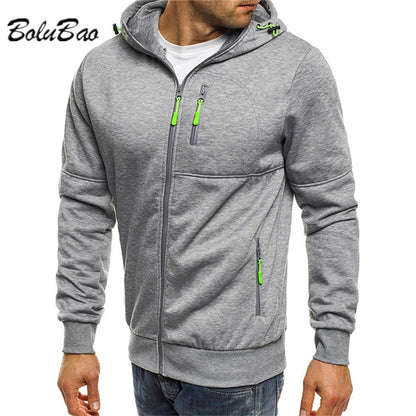 Men's Casual Hoodies Zipper Fashion Hooded Jacket Brand Solid Color Hoodie Sweatshirt The Clothing Company Sydney