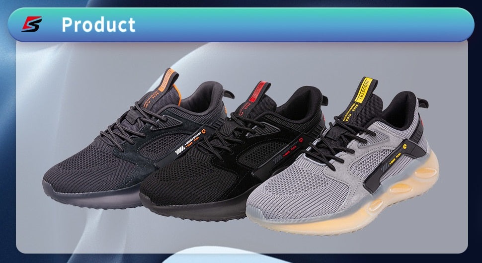 Men's Sneakers Comfortable Breathable Lightweight Running Shoes Anti-slip Shock-absorbing Mesh Casual Walking Shoes The Clothing Company Sydney