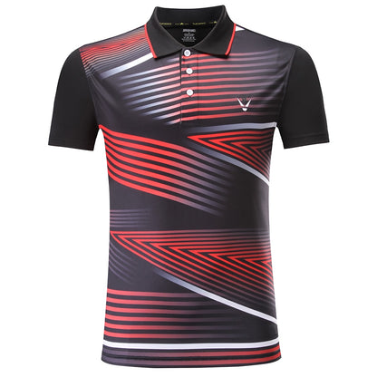Badminton Volleyball Sportswear Golf Tennis shirt Men sports Table Tennis Shirts tennis clothes Quick dry Running Exercise training shirt The Clothing Company Sydney