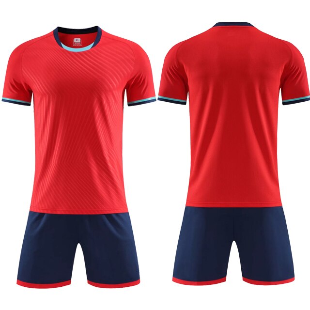 2 piece Football Men's Kids Boys Girls Women'sSoccer Jerseys Shorts Set Football Kit Training Team Uniforms Set The Clothing Company Sydney