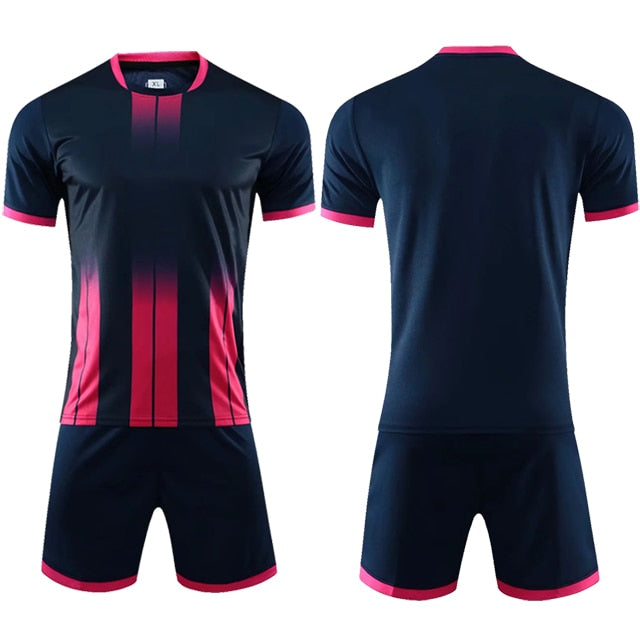 2 piece Football Men's Kids Boys Girls Women'sSoccer Jerseys Shorts Set Football Kit Training Team Uniforms Set The Clothing Company Sydney