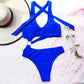 Halter Asymmetric One Shoulder One Piece Swimsuit Women Swimwear Female Bather Bathing Suit Monokini The Clothing Company Sydney