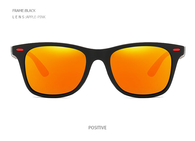 Polarized Sunglasses Men Women Classic Square Plastic Driving Sun Glasses Fashion Black Shades UV400 The Clothing Company Sydney